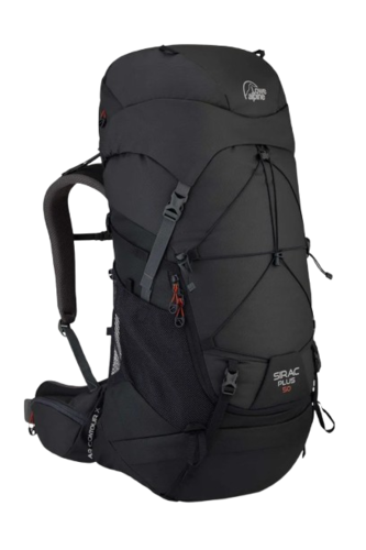 תרמיל טיולים Sirac Plus 65L אפור - Lowe Alpine
