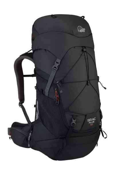 תרמיל טיולים Sirac Plus 65L אפור - Lowe Alpine