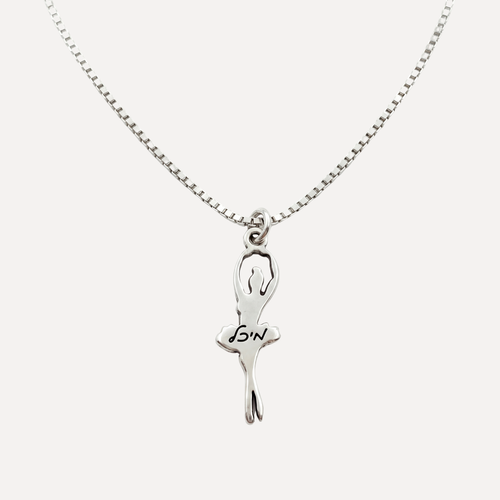 שרשרת בלרינה בכסף 925