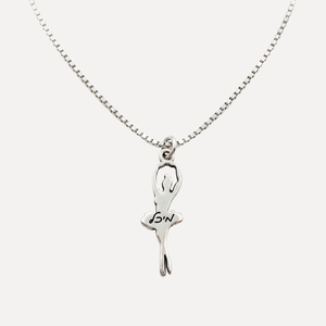 שרשרת בלרינה בכסף 925