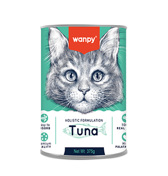 וונאפי מזון רטוב פטה טונה לחתול 375 גרם Wanpy Tuna