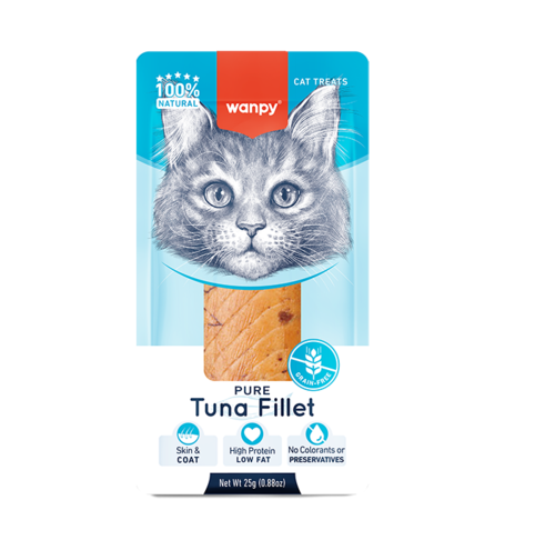 וונאפי פילה טונה לחתול 25 גרם Wanpy Pure Tuna Fillet