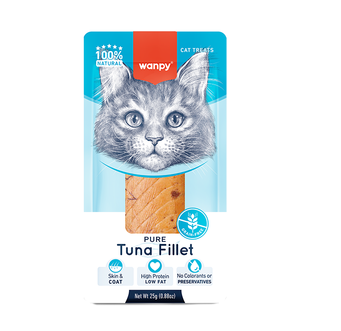 וונאפי פילה טונה לחתול 25 גרם Wanpy Pure Tuna Fillet