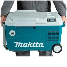 צידנית חום/קור 2X18V נטענת 20 ליטר גוף MAKITA DCW180Z מקיטה + 2 סוללות 5AH ומטען מהיר מקוריים.