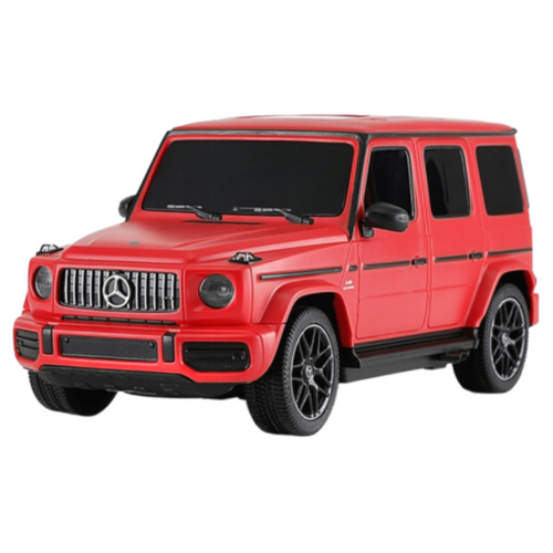 ג'יפ מרצדס 1:24 עם שלט בצבע אדום -  MERCEDES BENZ G63
