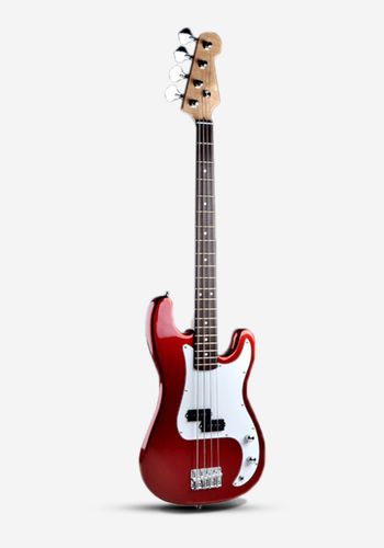 גיטרה בס צבע אדום Smiger G-B1-4   P BASS