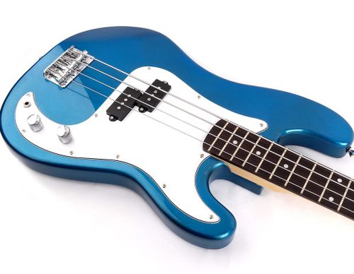 גיטרה בס צבע כחול Smiger G-B1-4   P BASS