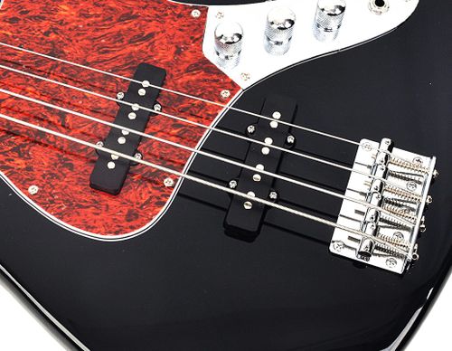 גיטרה בס צבע שחור Smiger JB-02-BK  JAZZ BASS
