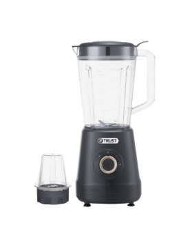 בלנדר שולחני עם מטחנה – 600W | קערת זכוכית 1.5 ליטר 