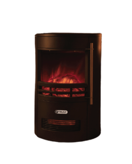 תנור חימום חשמלי מעוצב דמוי קמין – FlameGlow Elegance 