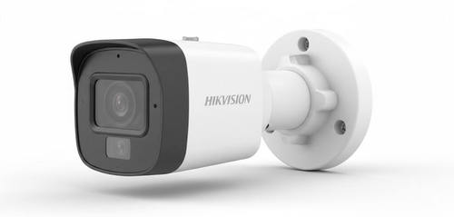 Hikvision DS-2CE16D0T-LFS | מצלמת מיני צינור 2MP עם טכנולוגיית Smart Hybrid Light ואודיו מובנה