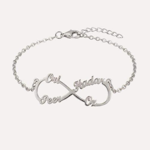 צמיד אינפינטי כסף 925