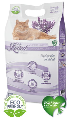 חול גרגרים מתגבש בניחוח לוונדר 10 ליטר To Be Loved Lavender
