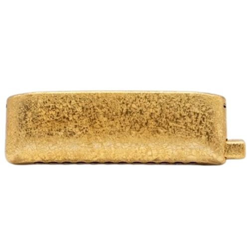 מפוחית כרומטית Kongsheng KB12 Shatterstar דגם KB12PRO בצבע זהב - מוצגת עם טכנולוגיית Shatter Tech הייחודית ודפוס סדקים קריסטליני לחוויית נגינה אישית