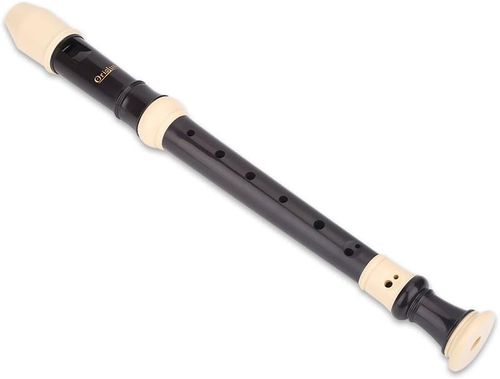 חלילית סופרן אוריאולוס KONGSHENG Soprano-G - חלילית שחורה מחומר ABS עם 8 חורים במפתח C למתחילים ותלמידים