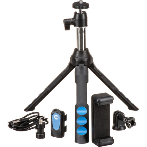 חצובה שולחנית Vidpro MP-15 2-in-1 Mini-Tripod & Selfie Stick