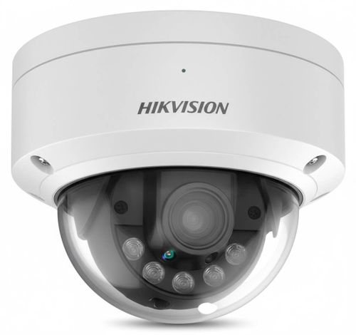 Hikvision DS-2CE17U0T-LXTS | מצלמת צינור 4K Ultra HD עם סירנה, שמע דו-כיווני ותאורה היברידית עוצמתית