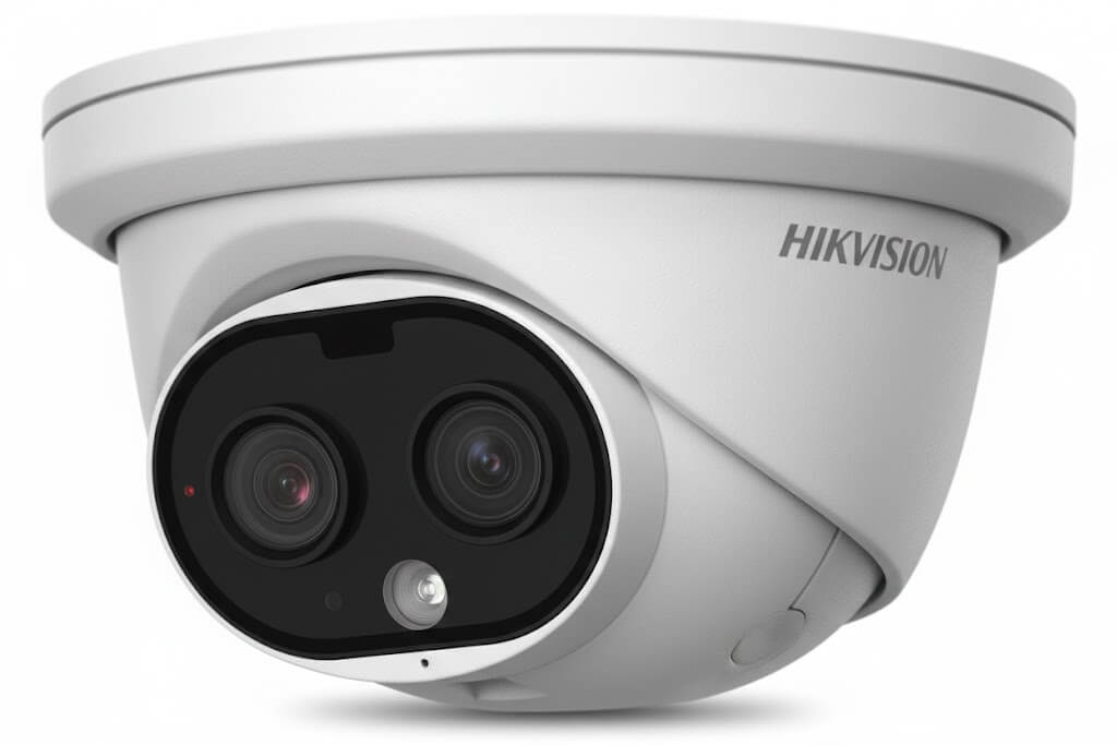 Hikvision DS-2CE12KF0T-LXTS | מצלמת צינור 3K (5MP) עם סירנה, שמע דו-כיווני ותאורה היברידית עוצמתית