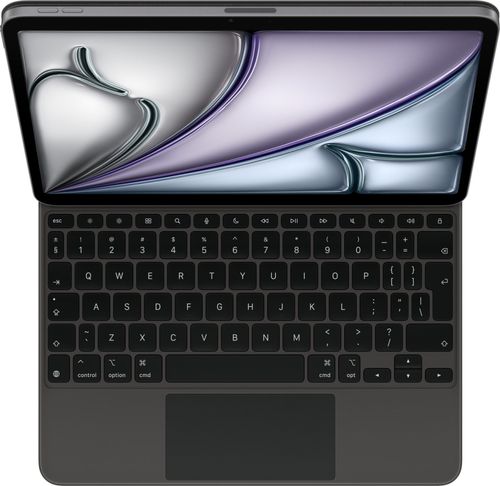 מקלדת Apple Magic Keyboard בעברית ל-iPad Air 11-inch (M3/M2) - צבע שחור