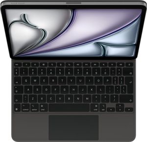 מקלדת Apple Magic Keyboard בעברית ל-iPad Air 11-inch (M3/M2) - צבע שחור
