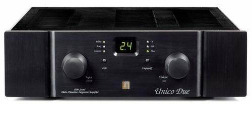 מגבר היברידי Unison Research Unico Due  מתצוגה! צבע שחור בלבד!