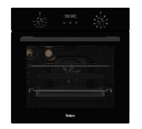 תנור בנוי בלרס 76 ליטר דגם BL69GB צבע שחור Bellers