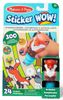 Sticker WOW! חוברת מדבקות 24 דפים עם מכשיר הדבקה אוטומטי ו 300 מדבקות - שועל