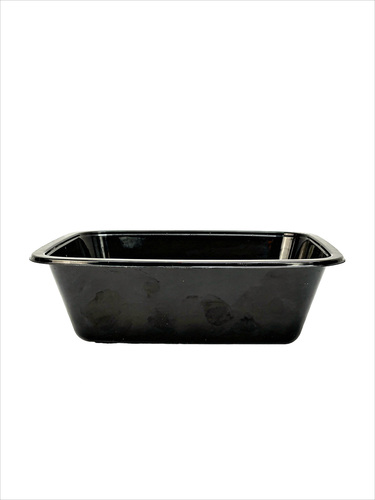 תבנית CPET מלבן שחור 173x129x50