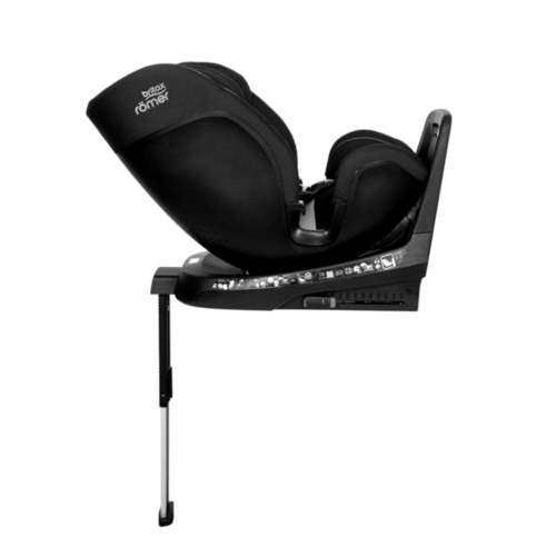 כסא בטיחות מסתובב משולב בוסטר 360° Grow Max (שחור)