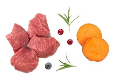  גרנדורף פרש כבש ובטטה מזון הוליסטי והיפואלרגני ללא דגנים עם פרוביוטיקה חיה לגורי כלבים, כלבות בהריון ומניקות מכל הגזעים 10 ק