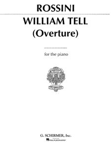 ספר תווים לפסנתר (Gioachino Rossini - William Tell Overture (Piano Solo