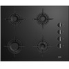  ‎ כיריים גז זכוכית - 4 להבות Beko דגם K6510IL