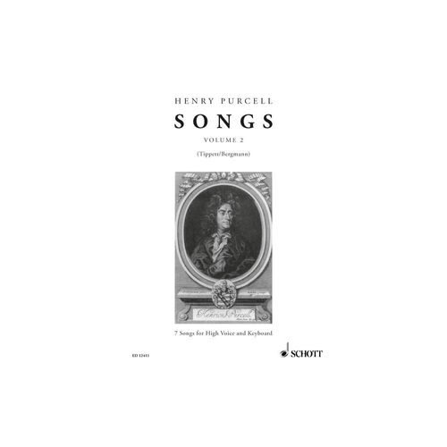 ספר תווים Henry Purcell - Songs – (Volume 2) 7 Songs for High Voice and Piano