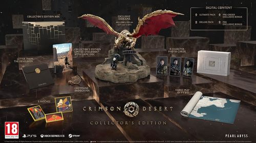 Crimson Desert - Collectors Edition PS5 זמין במלאי!
