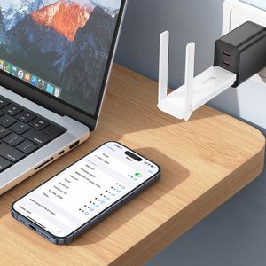  HOCO HI40 מודם-ראוטר סלולרי 4G LTE נייד וקומפקטי לרכב ולבית