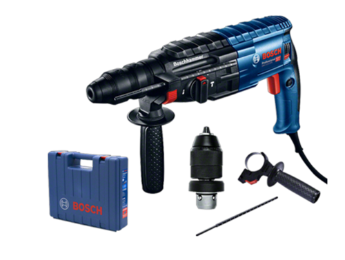 פטישון חשמלי 720W + ראש מתחלף ותפסנית נוספת GBH 240 F