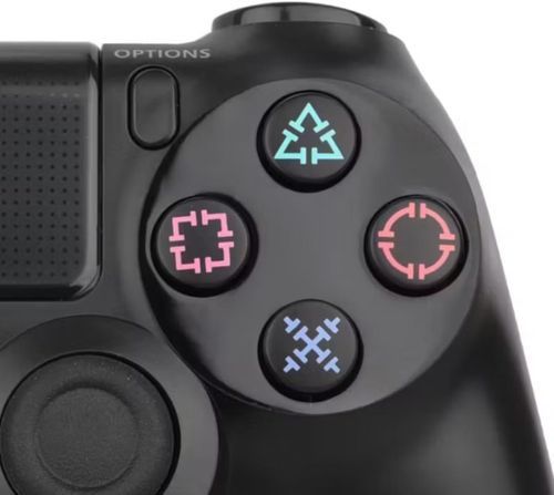 שלט תואם לפלייסטיישן PS4 DualShock 4 Black