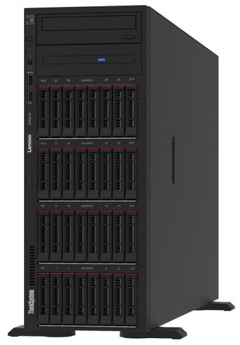 Lenovo ThinkSystem ST650 V3 שרת Tower דו־מעבדי עם Intel Xeon Scalable, DDR5 עד 4TB ותמיכה רחבה באחסון ו-NVMe