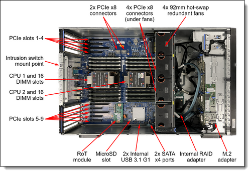 Lenovo ThinkSystem ST650 V3 שרת Tower דו־מעבדי עם Intel Xeon Scalable, DDR5 עד 4TB ותמיכה רחבה באחסון ו-NVMe