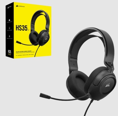 אוזניות גיימינג עם מיקרופון Corsair HS35 Multiplatform v2