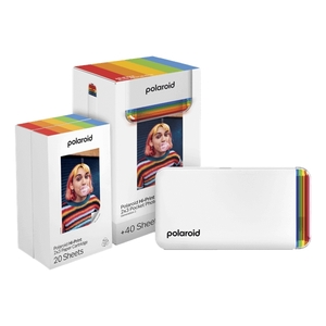 ערכת מדפסת תמונות כולל 40 דפי נייר Polaroid