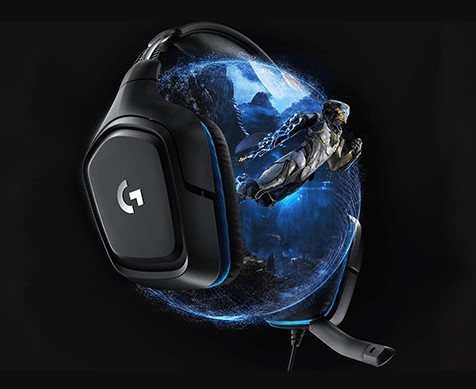 אוזניות גיימרים Logitech G432 7.1 Surround Sound