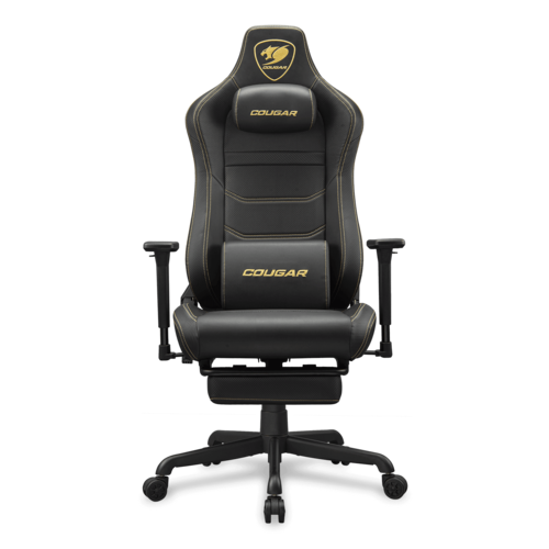 כיסא גיימינג Cougar ARMOR EVO S שחור זהב – מבט קדמי