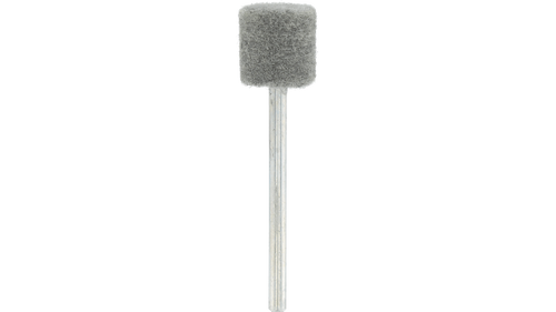 גלגלי ליטוש מוספגים Dremel 520-02 1/2 אינץ' סיליקון קרביד - שני גלגלי ליטוש איכותיים לעבודה על מתכות ופלסטיק קשיח ללא צורך בתרכובת ליטוש