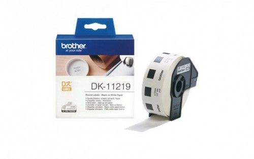 גליל מדבקות נייר מקורי BROTHER DK11219 