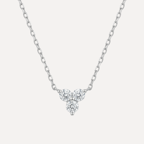 שרשרת שלישיית זירקונים