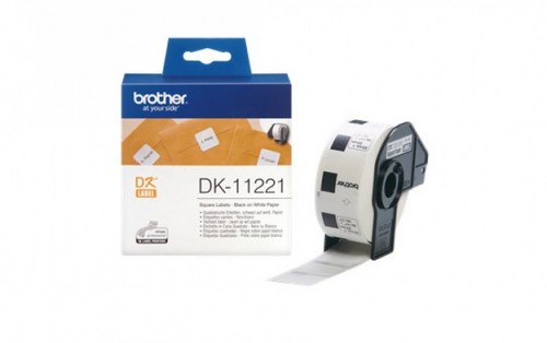 גליל מדבקות נייר מקורי BROTHER DK11221 
