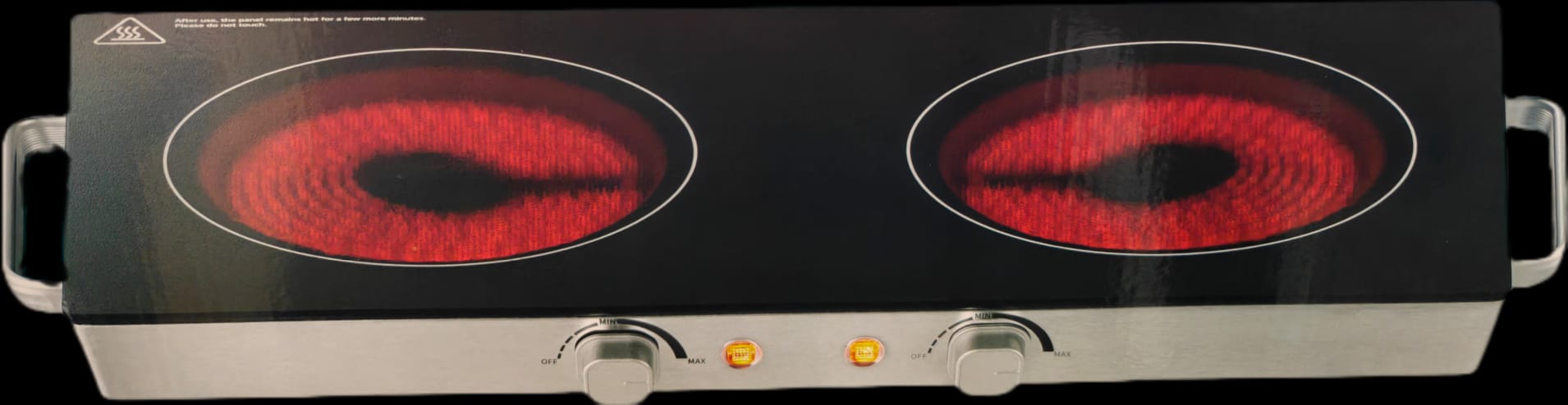 כירה חשמלית קרמית כפולה PU-52 פלטינום אלקטריק