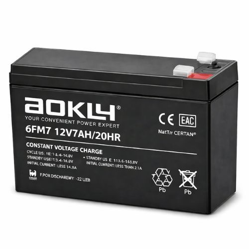 מצבר אטום AOKLY - 12V 7Ah 6FM7
