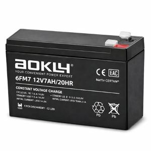 מצבר אטום AOKLY - 12V 7Ah 6FM7